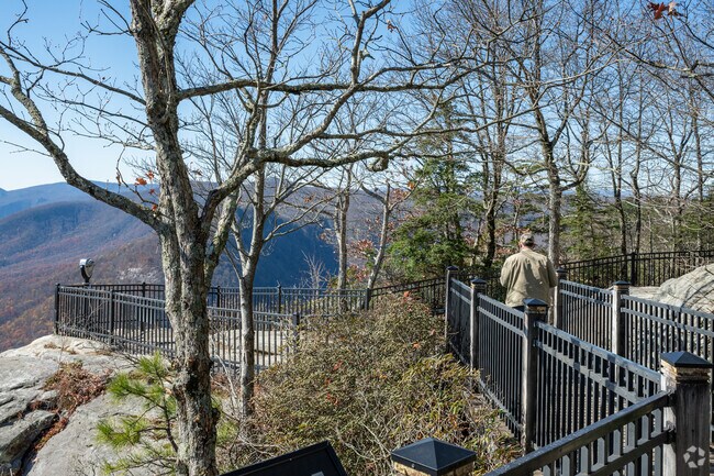 Pedestrians enjoy hiking along the Caesars Head State Park Trail in Slater-Marietta.