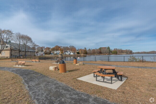 Crystal Lake Park is a great place to take in a view of the lake.