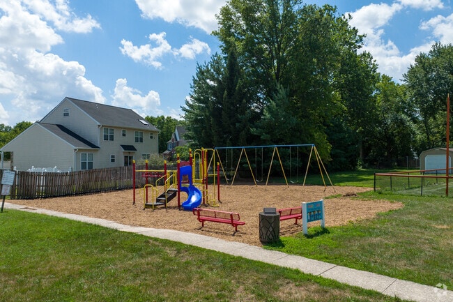 Cole Manor Elementary School has a playground for students to enjoy during recess.