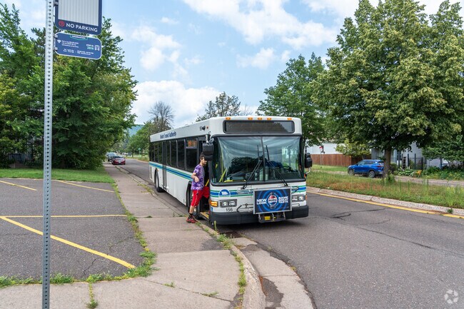 There are several popular bus stops in the Fairmount neighborhood.
