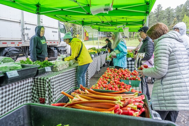 The Evergreen Farmer's Market features some of the freshest fruits and vegetables that one can find.