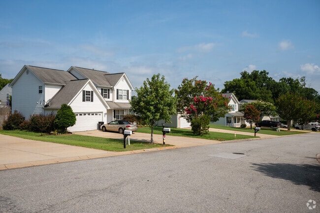 Larger 2-story homes can be found in subdivisions within Roebuck.