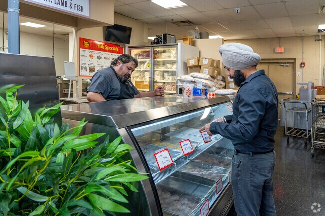 Pick up fresh made Kebabs or Daal entrees at Spice Mart in Brush Hill.