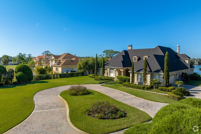 Higher-priced estates can be found off Gallagher Rd in Dover.