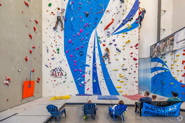 Alta Climbing and Fitness near Meridian offers climbers of all levels an exhilarating experience with its expansive 30,000-square-foot facility.