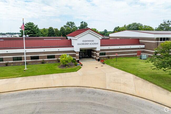 The student population of Glenwood Leadership Academy is 420 and the school serves K-8.