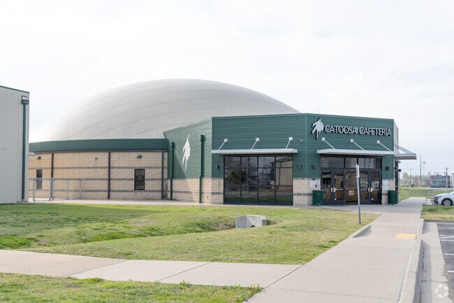 Catoosa Cafeteria is one of many facilities that Wells Middle School shares with the high school