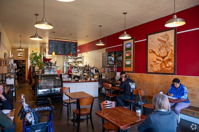 Cafe Santana has some of the best coffee in the Allendale neighborhood.