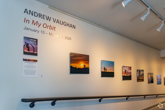 The Superior Community Center has a public art gallery that features local artists.