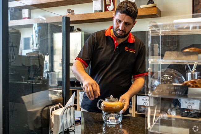 CRSD is home to a variety of locally owned Middle Eastern restaurants, like Qahwah House Coffee.