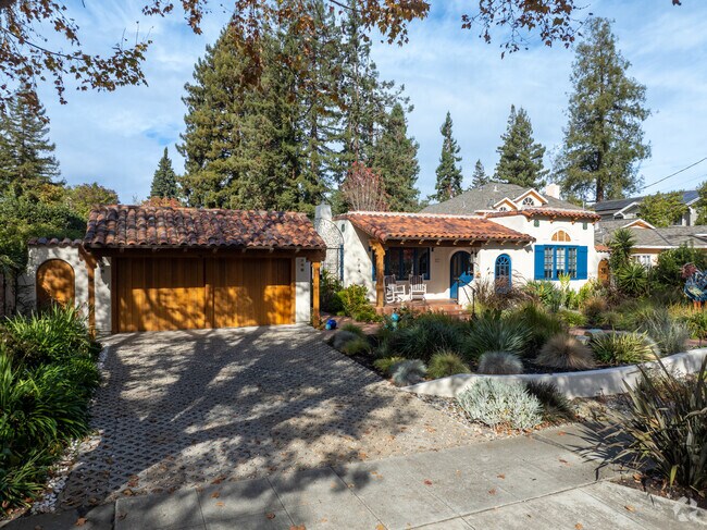 Timeless Mediterranean beauty captures Old Palo Alto's serene vibe.