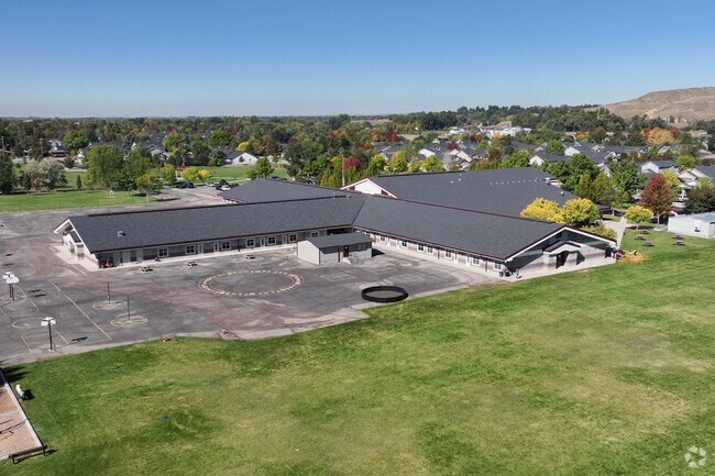 Students at Shadow Hills Elementary School can enjoy the large play area during recess.