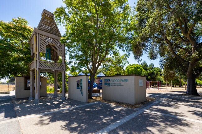 Flood Park is located in the heart of the Flood Park neighborhood.