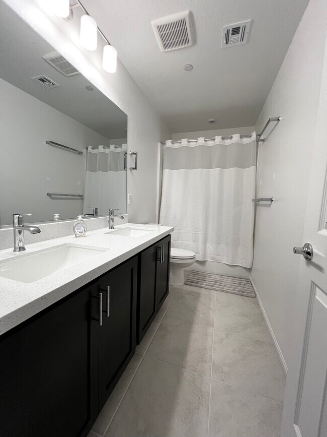 Shared tenant bathroom