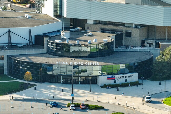 Allen County War Memorial Coliseum is a large complex with event hall.