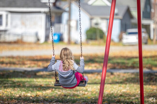 Schneider Park is located in the center of Schneider, a town in West Creek.