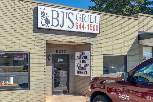 BJ's Grill is a beloved local burger spot in Stokesdale.