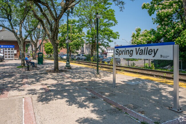 Hillcrest residents can catch a train at the nearby Spring Valley station.
