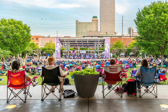 Guthrie Green is within walking distance to the Melrose neighborhood.