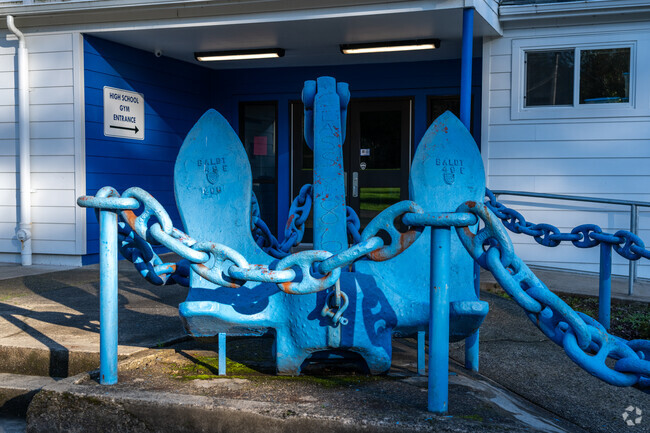 The Sailors is the mascot for Mapleton Junior/Senior High School in Mapleton, Oregon.