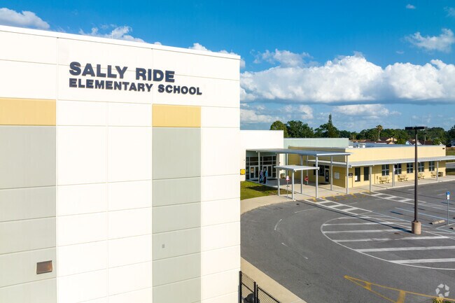 Many students can walk to Sally Ride Elementary School on Taft's east side.