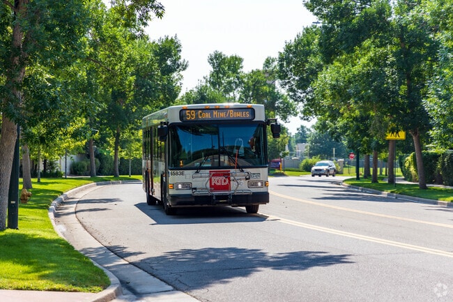 Bus stops for the RTD public transport system are located 2 miles north of Bowles Avenue.