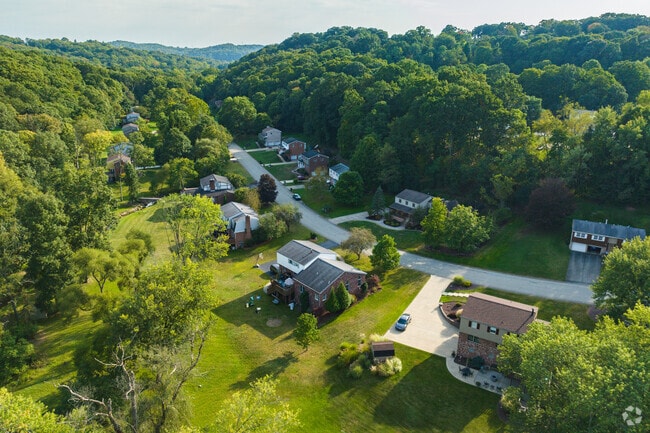 Feel free to drive through this green oasis of homes in Murrysville, PA.