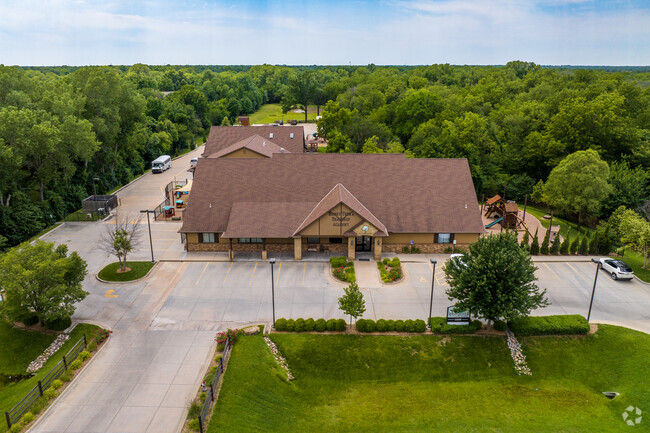 Here is an aerial view of Branches Academy.