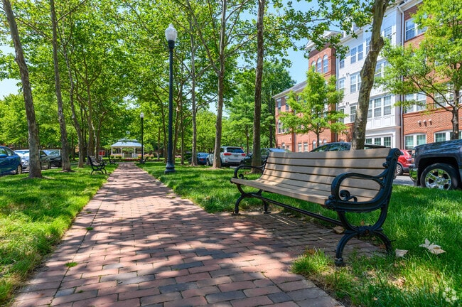 Take a stroll down the beautiful pathways that are sprinkled throughout Landmark/Van Dorn.