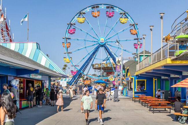 The famous local amusement park draws crowds to the Beach Hill-Beach Flats area.