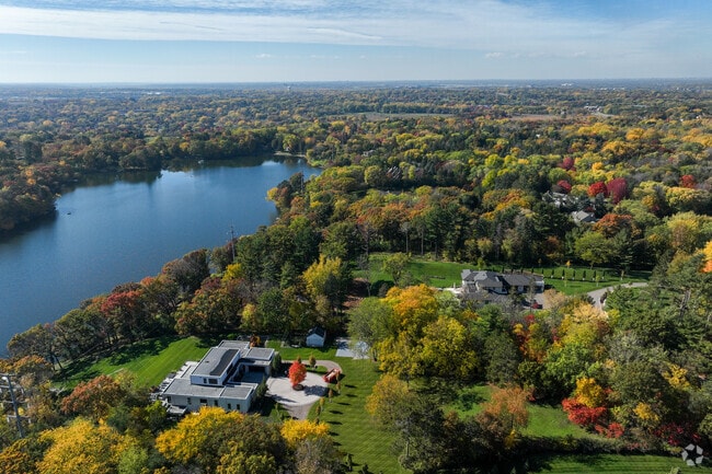 Homes on the lake in Sunfish Lake are nothing short of spectacular.