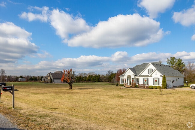 Eagleville is quite rural with larger homes being spread apart from one another.