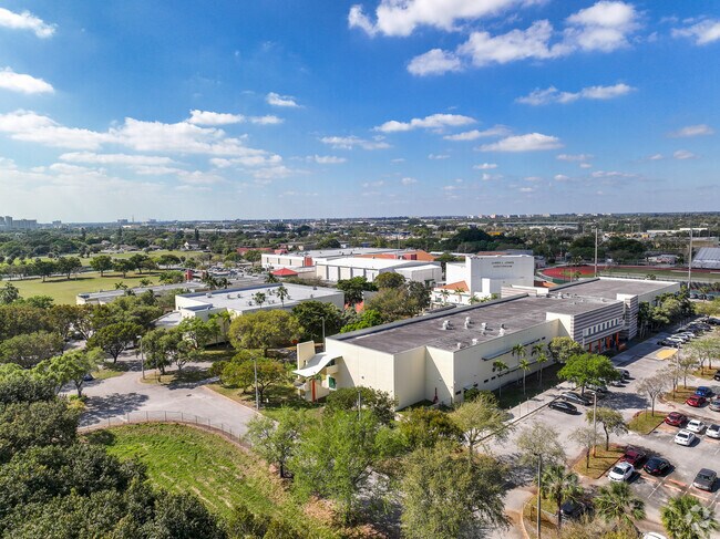 Blanche Ely High School has a beautiful campus for students to enjoy.