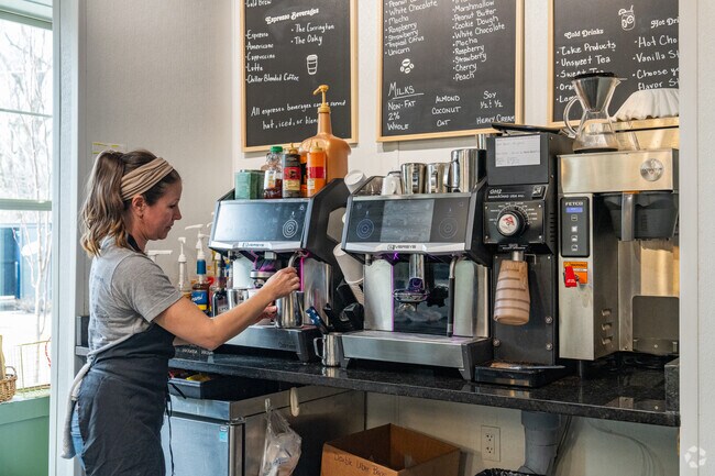 Lakeland has expanded in recent years, bringing in new shops and cafes such as Carrington Oaks.