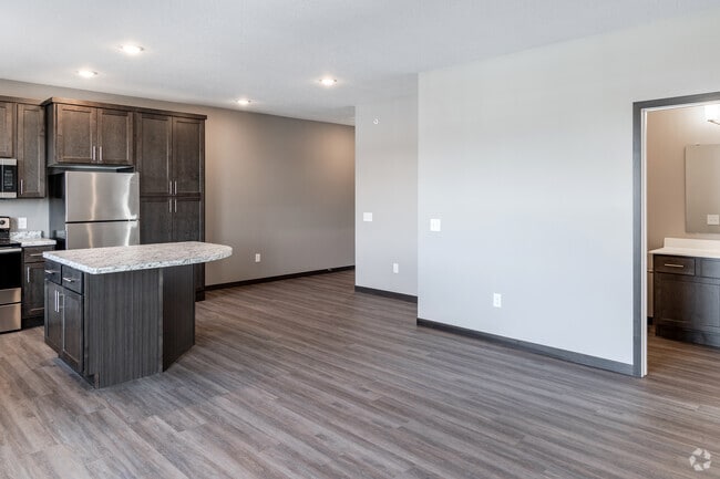 2BR, 2BA - 1,029SF - Living Area