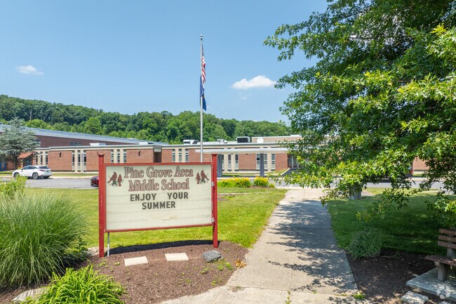 Students in grades 5-8 attend Pine Grove Area Middle School.
