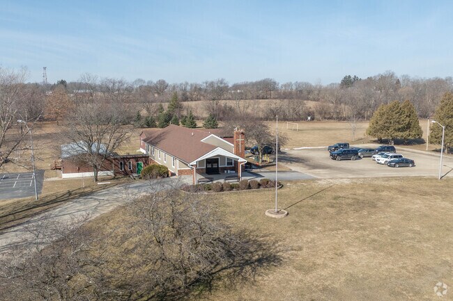 Utica Christian School has a nice campus.