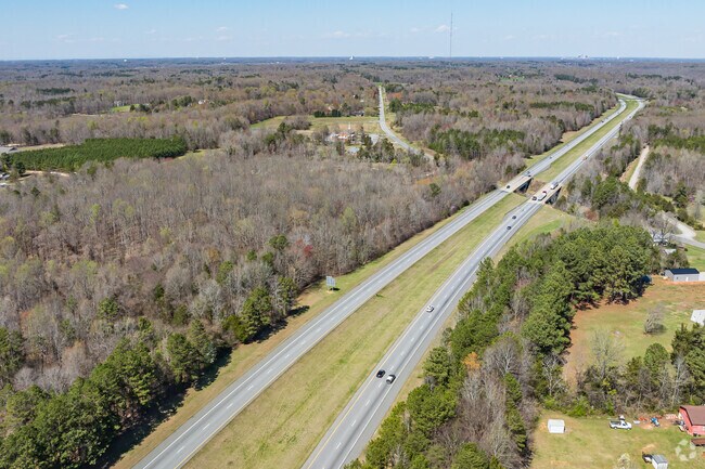 Highway 220 in Old Randleman makes travel a breeze.
