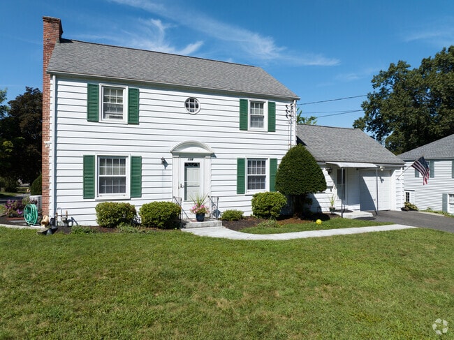 A colonial home in East Forest Park.