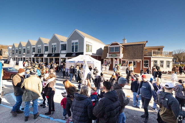 Port Jefferson and its many shops and restaurants is located just next to Belle Terre.