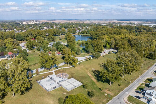 Miller Park is an 80-acre park in northern Omaha.