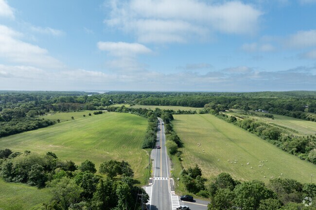 West Tisbury has a rural feel.