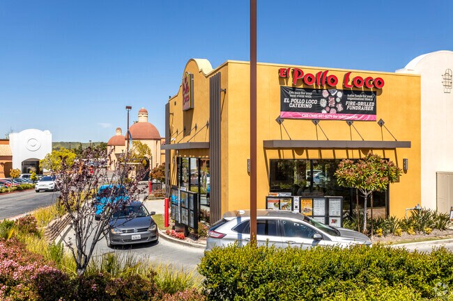 There is convenient access to eateries in the South Morro Hills neighborhood.