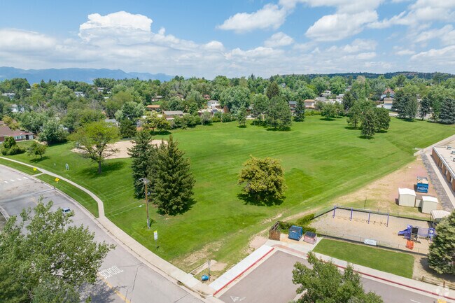Twain park in the Austin Estates neighborhood stretches nearly five acres.