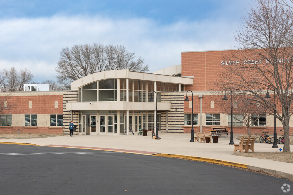 Silver Creek Elementary School focuses on core subjects like English.