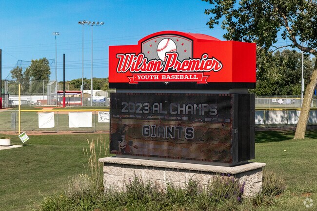 Wilson Premier Youth Baseball invites kids to play ball just east of Copernicus Park.