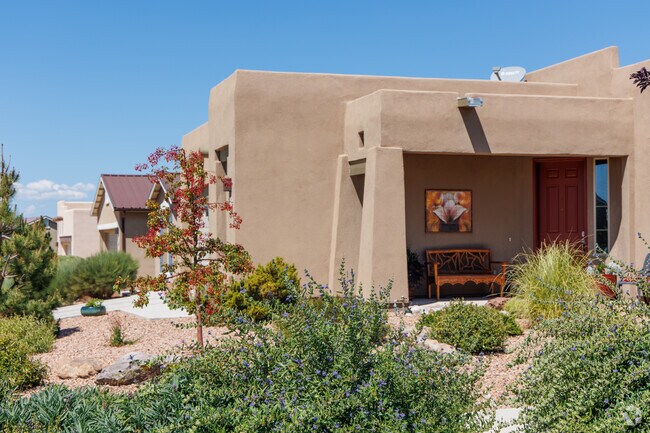 You will see a good blend of home styles around Rancho Viejo.