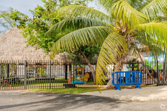 Outdoor playground at Key Biscayne Presbyterian School