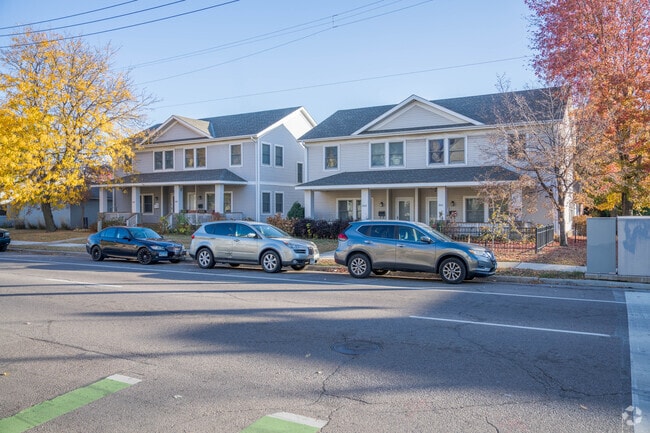 Phillips West has a section of townhomes as a living option for future residents.