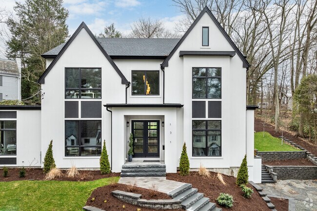 Many homes can be found renovated to a more modern style in Newton Highlands.